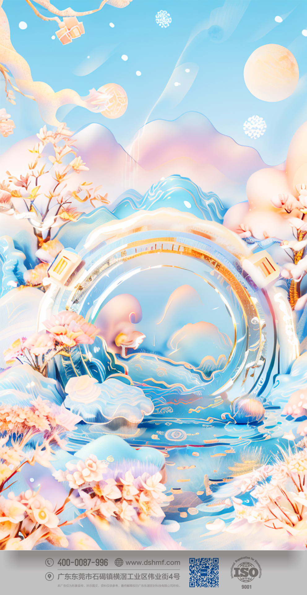 2023愛密特大雪節(jié)氣手機(jī)壁紙2