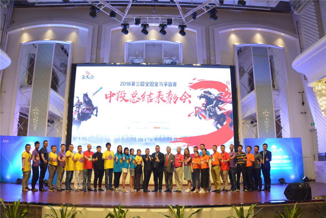 第三屆全國金馬爭霸賽各軍團司令等合照